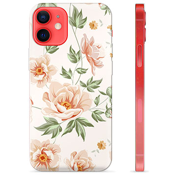 Husă TPU - iPhone 12 mini - Floral