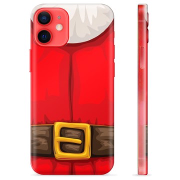 Husă TPU - iPhone 12 mini - Costum Moș Crăciun