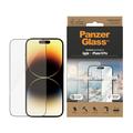 Geam Protecție Ecran iPhone 14 Pro - PanzerGlass Ultra-Wide Fit Anti-Reflective EasyAligner - Marginea neagră