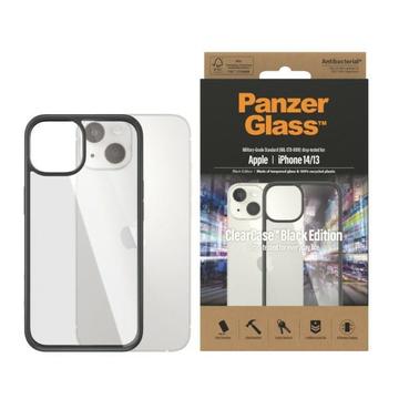 Husă Antibacteriană iPhone 13/14/15 - PanzerGlass ClearCase - Negru / Clar