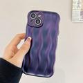 Husă iPhone 13 3D Linear Wavy - Violet