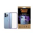 Husă Antibacteriană iPhone 13 Pro - PanzerGlass ClearCase - Violet / Clar