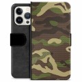 Husă Portofel Premium - iPhone 13 Pro - Camo