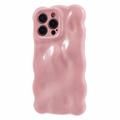 iPhone 13 Pro Wavy Edge Candy Bubbles TPU Case - roz