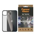 Husă Antibacteriană iPhone 14 Plus, iPhone 15 Plus - PanzerGlass ClearCase - Negru / Clar