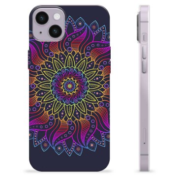 Husă TPU - iPhone 14 Plus - Mandala Colorată