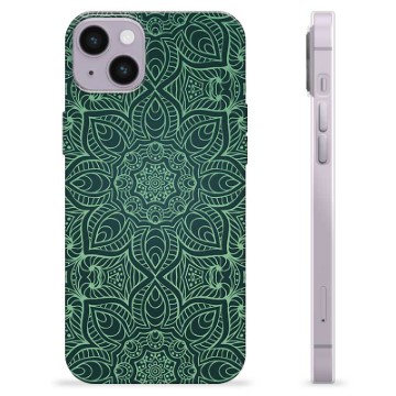 Husă TPU - iPhone 14 Plus - Mandala Verde