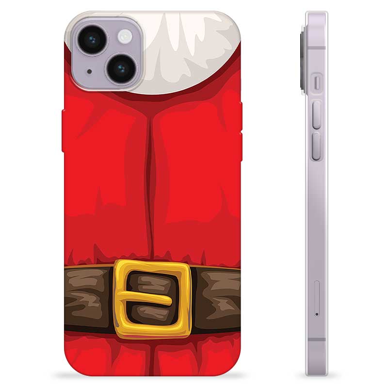 Husă TPU - iPhone 14 Plus - Costum Moș Crăciun