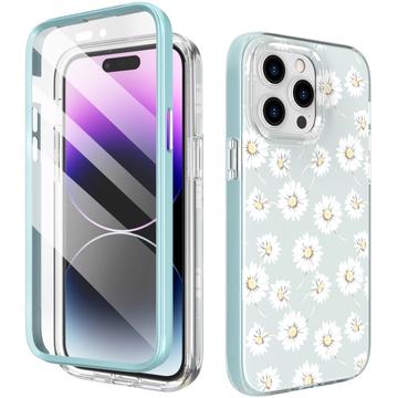 iPhone 14 Pro Max Ahastyle WE13 carcasă hibridă cu protecție - Daisies