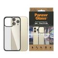 Husă Antibacteriană iPhone 14 Pro Max - PanzerGlass ClearCase - Negru / Clar