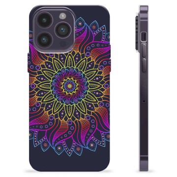 Husă TPU - iPhone 14 Pro Max - Mandala Colorată