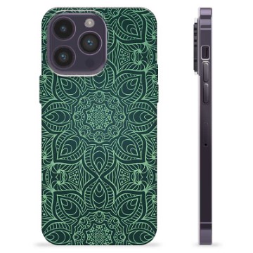 Husă TPU - iPhone 14 Pro Max - Mandala Verde