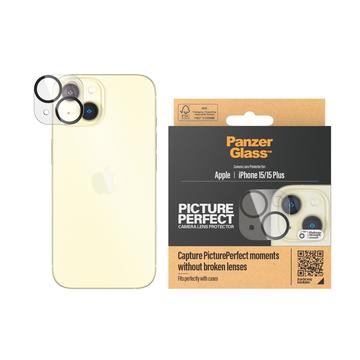 Protector pentru Obiectivul Camerei iPhone 15/15 Plus PanzerGlass PicturePerfect