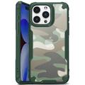 Husă Hibrid iPhone 15 - Anti-Shock - Camuflaj