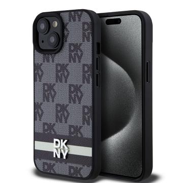 Husă pentru iPhone 15 DKNY Checkered Pattern and Stripe