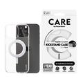 Husă iPhone 15 Plus PanzerGlass Care Kickstand - compatibil MagSafe - Argint