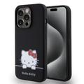 Husă Silicon Liquid iPhone 15 Pro Hello Kitty Hello Kitty Daydreaming - Negru