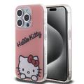 Husă iPhone 15 Pro Hello Kitty IML Daydreaming - Roz