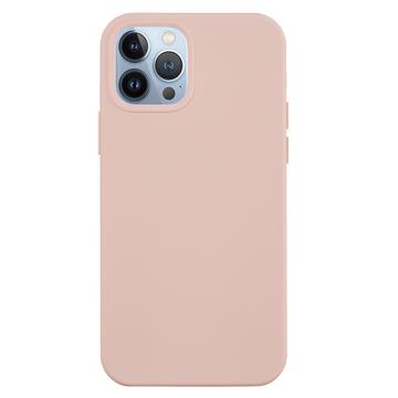 Husă Silicon Lichid iPhone 15 Pro - Roz