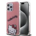 Husă iPhone 15 Pro Max Hello Kitty IML Daydreaming Case - Roz