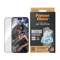 iPhone 15 Pro Max PanzerGlass Matrix D3O UWF Protector de ecran cu AlignerKit - Marginea neagră