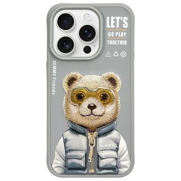 Husă Urs iPhone 15 Pro Nimmy Friends Cool&Cute 2.0