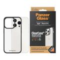 Husă iPhone 15 Pro PanzerGlass ClearCase D3O Bio - Negru / Clar