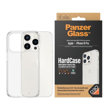 Husă iPhone 15 Pro PanzerGlass HardCase cu D3O - Transparent