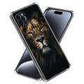 Husă TPU Subțire Stylish iPhone 15 Pro - Leu