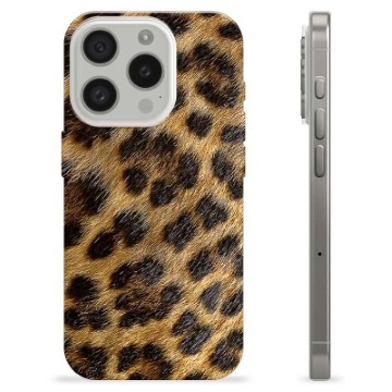 Husă TPU - iPhone 15 Pro - Leopard