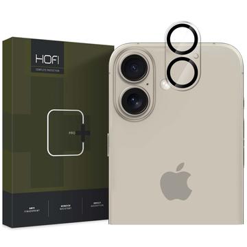 Protector Lentile Camerei din Sticla Securizata iPhone 16/16 Plus - Hofi Cam Pro+ - Transparent / Negru