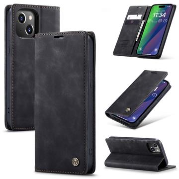 Husă Portofel iPhone 16 - Caseme 013 - Negru