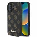 Husă iPhone 16 Guess Peony Script - compatibilă cu MagSafe