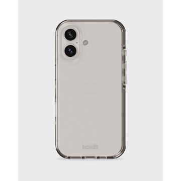 Husă iPhone 16 Holdit Seethru - Alb