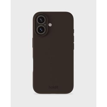 Husă din Silicon iPhone 16 Holdit - Negru