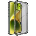 Husă TPU iPhone 16 - Imak Drop-Proof - Transparent Negru