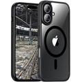 Husă iPhone 16 JT Berlin Pankow Hybrid MagSafe - Negru / Transparent