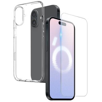 Set de Protecție iPhone 16 - Northjo 2-în-1 - Clar