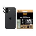 Protector pentru lentile de cameră iPhone 16/16 Plus PanzerGlass Hoops - negru