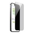 iPhone 16 Plus/15 Plus Puro Privacy Temperpered Glass Screen Protector 9H - Anti-spion