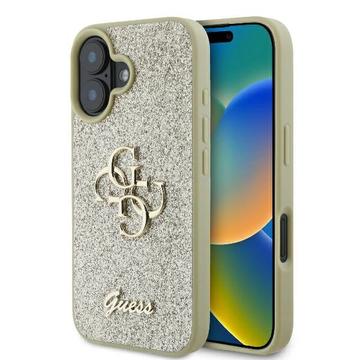 Husă iPhone 16 Plus - Guess Fixed Glitter 4G Metal Logo