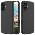 Husă Silicon iPhone 16 Plus - Liquid - Negru