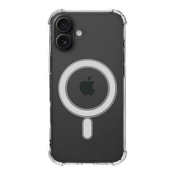 Husă cu colțuri ranforsate și MagSafe iPhone 16 Plus - Tactical MagForce Plyo - transparent