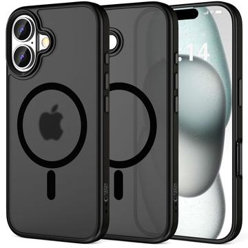 Husă Magmat Tech-Protect pentru iPhone 16 Plus - Compatibilă MagSafe - Negru Mat