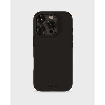 Husă din Silicon iPhone 16 Pro Holdit - Negru