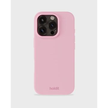 Husă din Silicon iPhone 16 Pro Max Holdit - Roz