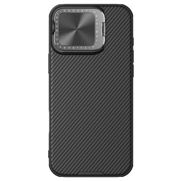 Husă Hibrid iPhone 16 Pro Max - Nillkin CamShield Prop - Negru