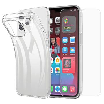 Husă TPU și Geamuri Protecție Ecran iPhone 16 Pro Max - Saii 2-în-1