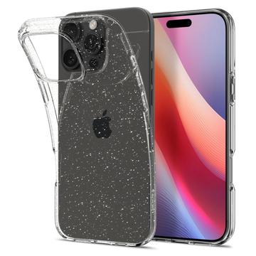 Husă iPhone 16 Pro Max - Spigen Liquid Crystal Glitter - Transparent