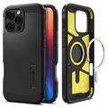 Husă iPhone 16 Pro Max - Spigen Tough Armor Mag - Negru